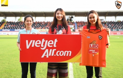Áo đấu đương kim vô địch Thai League 1 có nhà tài trợ Việt