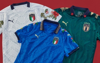 Nghệ sĩ biến áo đấu của đội tuyển Ý thời trang hơn