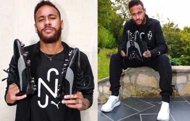 Neymar ra mắt giày đinh đầu tiên hợp tác cùng Puma