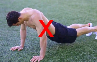 5 lỗi sai ai cũng có thể mắc phải khi tập hít đất