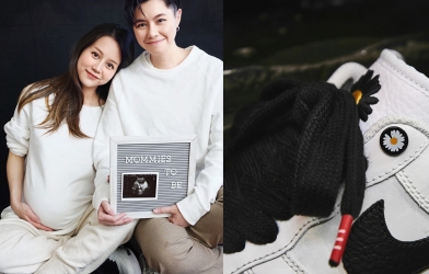 An Nguy xuất hiện cùng giày hoa cúc mới của G-Dragon