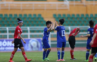 Giải nữ VĐQG - CÚP Thái Sơn Bắc 2018: TKS.VN lên ngôi đầu