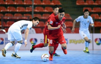 Việt Nam hòa kịch tính Indonesia tại VL U20 futsal Châu Á