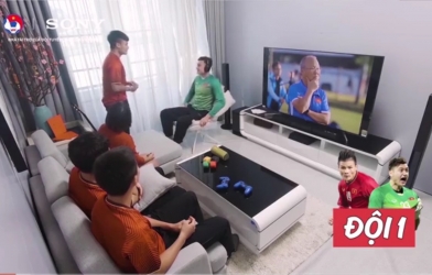 VIDEO: Các cầu thủ ĐTVN tranh tài trong trò chơi vui nhộn