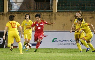 Vòng 5 giải BĐ nữ VĐQG - Cúp Thái Sơn Bắc 2019 (24/6): Đánh bại ĐKVĐ, TP.HCM I lên ngôi đầu