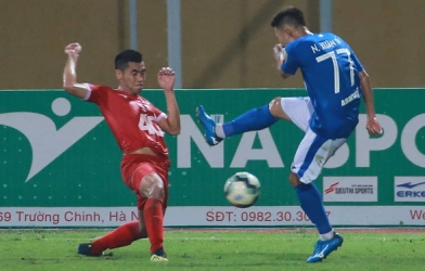 Nghiêm Xuân Tú tỏa sáng, Than Quảng Ninh thắng tối thiểu Viettel