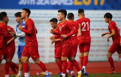 U22 Việt Nam tập buổi cuối trước chiến dịch 'săn vàng' SEA Games 30