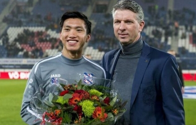 'Sếp lớn' Heerenveen sẽ đảm bảo suất đá chính cho Văn Hậu?
