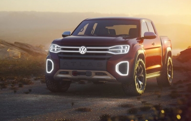 Wolkswagen sản xuất xe bán tải Atlas Tanoak, tham vọng 'hạ bệ' Ford Ranger