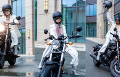 Hoa hậu H'Hen Niê 'rút túi' 200 triệu tậu môtô Honda Rebel 500