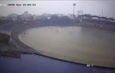 Lịch đấu bù trận đấu bị hoãn do mưa lũ đã xác định