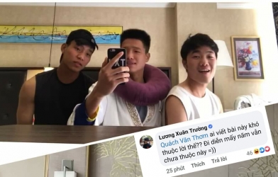 VIDEO: Xuân Trường 'đi diễn' hai năm vẫn quên lời