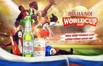 Hòa nhịp World Cup 2018 cùng Bia Hà Nội