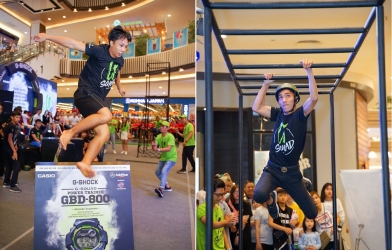 Justatee diễn “HIT” thằng điên tại sân khấu ngày hội cho dân thể thao