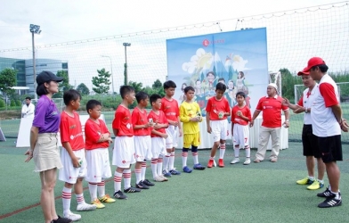 1.000 ứng viên sẽ được HLV Nguyễn Hồng Sơn lựa chọn cho hành trình Cầu thủ nhí 2019