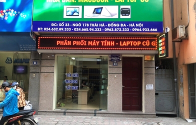 Địa chỉ bán laptop cũ giá rẻ uy tín tại Hà Nội