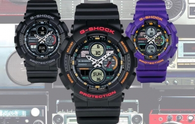 Ngắm trọn bộ đồng hồ G-Shock GA-140 khiến giới trẻ mê mệt