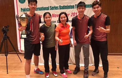 Tay vợt 19t Lê Đức Phát có danh hiệu chuyên nghiệp đầu tiên 