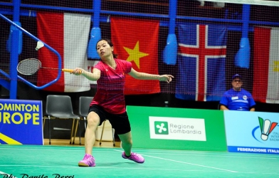 Chung kết giải cầu lông Italia: Thùy Linh vs Christophersen