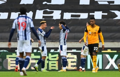 Wolverhampton gục ngã trước đội bóng áp chót trên BXH