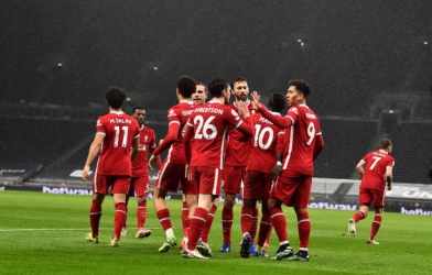 Tottenham vỡ vụn trước Liverpool ngay trên sân nhà