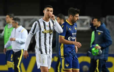 Ronaldo nổ súng, Juventus vẫn không thể giành chiến thắng trước Hellas Verona