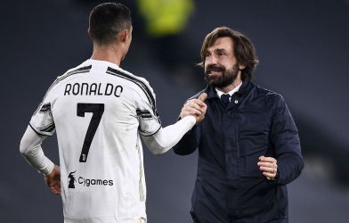 Pirlo trả lời câu hỏi về tương lai Ronaldo sau nhiều đồn đoán