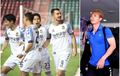 Incheon thắng trận đầu tiên kể từ ngày Công Phượng ra đi