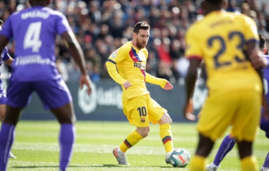 Hàng công cực mạnh, Barca vẫn thắng nhọc nhằn đội bét bảng