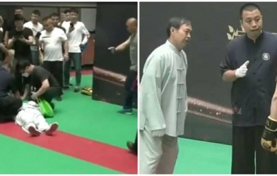 Võ sư Trung Quốc nhận tiền 'khủng' nhờ thua võ sĩ MMA sau 30 giây