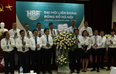 Liên đoàn Bóng rổ Hà Nội chính thức được thành lập