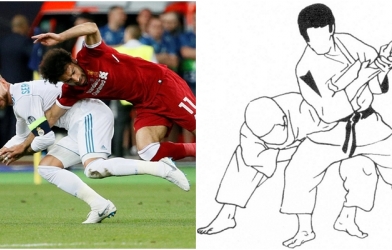 Ramos hạ gục Salah bằng 'cấm thuật' của môn phái nào?