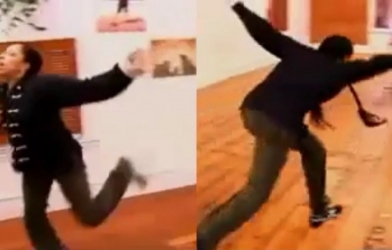 VIDEO: Võ sư truyền khí công khiến đệ tử 'tấu hài như ma nhập'