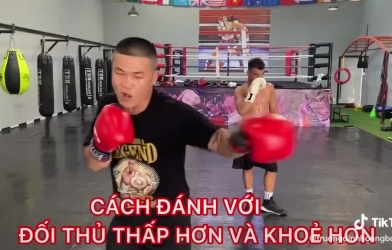VIDEO: Cách Quyền Vương xử lý đối thủ khỏe và thấp hơn mình