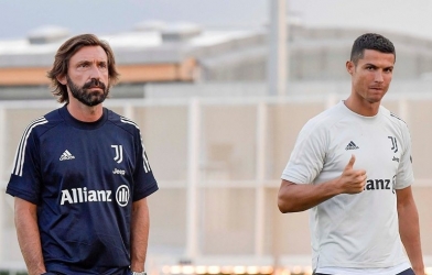 Pirlo công bố kế hoạch với Ronaldo sau khi Juve hòa nhọc nhằn