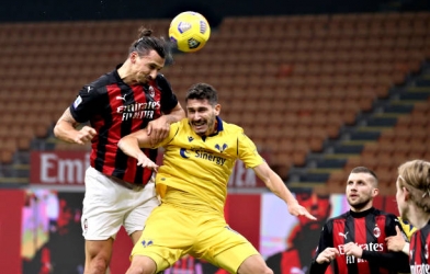 Ibrahimovic sắm vai người hùng và tội đồ trong trận hòa của Milan