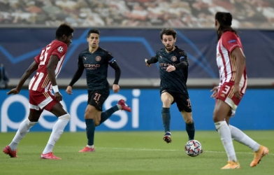Video bàn thắng Olympiacos 0-1 Man City: Chỉ 1 là đủ
