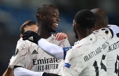 Arteta hài lòng với Pepe sau những lời phàn nàn