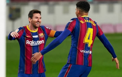 Barca không thể thắng dù Messi lập công