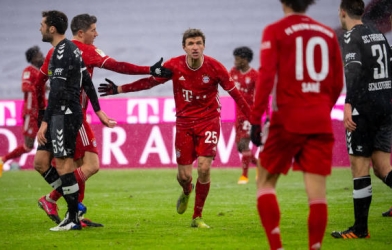 Muller đem về chiến thắng cho Bayern Munich
