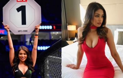 'Mãn đôi nhãn' với vẻ nóng bỏng của mỹ nhân UFC Red Dela Cruz