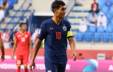 Teerasil Dangda trở lại giải cứu hàng công của Thái Lan