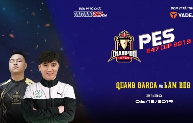 Quang Barca vào tứ kết sau trận hòa kịch tính với Lâm Béo