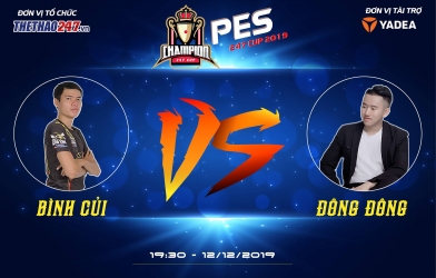 Đông Đông xuất sắc lách qua khe cửa hẹp để lọt vào tứ kết PES 247 Cup