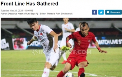 Truyền thông Indonesia chê hàng công ĐT Việt Nam 'cùn'
