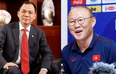 Rút khỏi bóng đá, tỷ phú Phạm Nhật Vượng có còn trả lương cho ông Park?