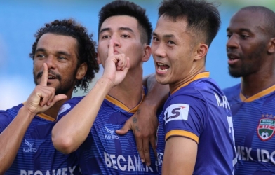 Bình Dương thua Hải Phòng trên sân nhà