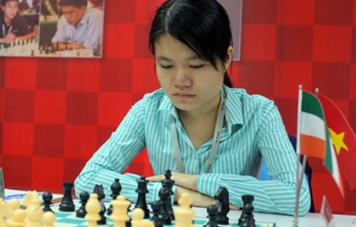 Phạm Lê Thảo Nguyên tạo cú sốc tại World Cup cờ vua nữ
