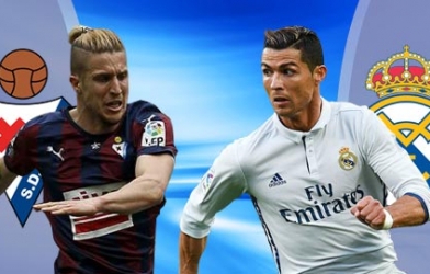 Link xem trực tiếp Eibar vs Real Madrid, 22h15 ngày 4/3