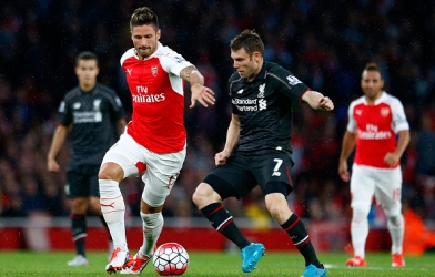 Arsenal Liverpool chia điểm sau trận cầu kịch tính